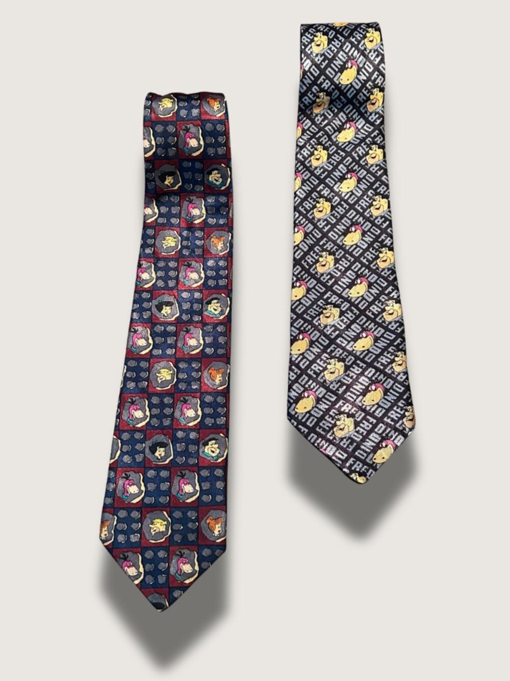 Vintage (Novel Ties) Flintstones (1994 & 1995) Tie Bundle